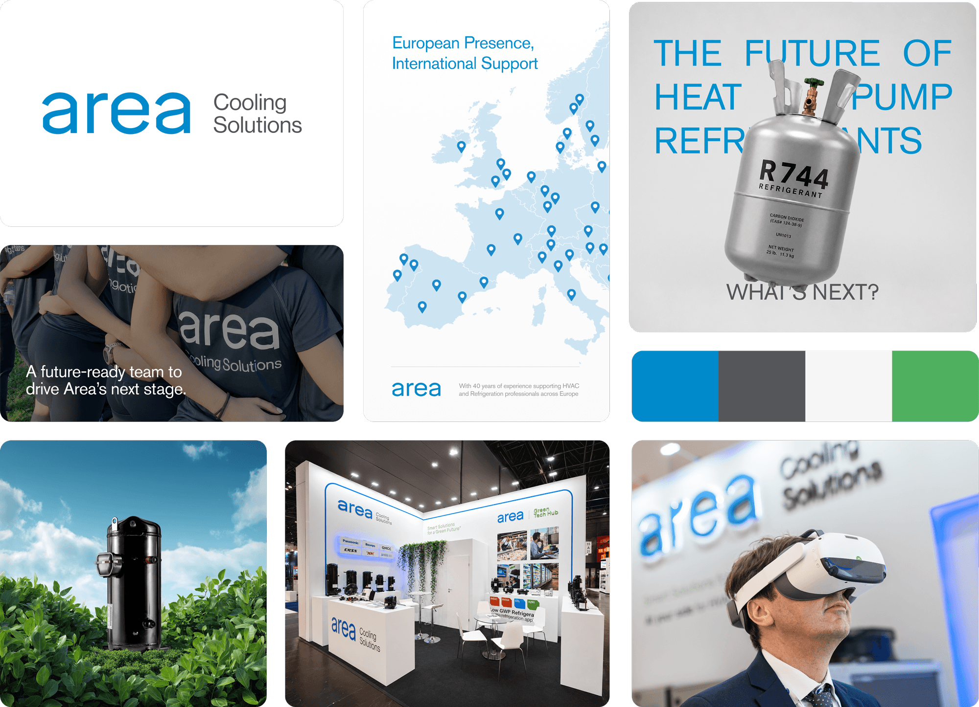 Soluciones de refrigeración Area con presencia europea y tecnología innovadora para HVAC y refrigeración.
